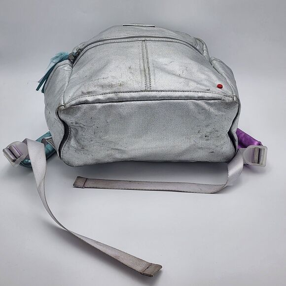 State Bags Kane Double Pocket Backpack Blue Metallic SOLD OUT - Picture 6 of 14